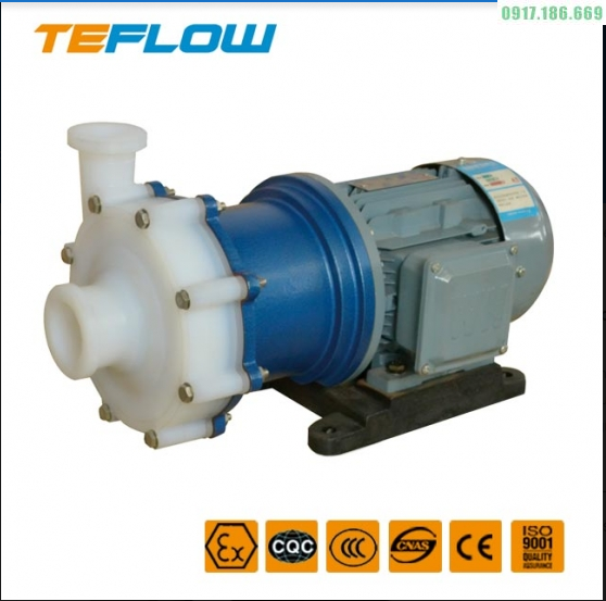 Bơm Hóa Chất Dẫn Động Từ Trục Rời CQB15-15-65F