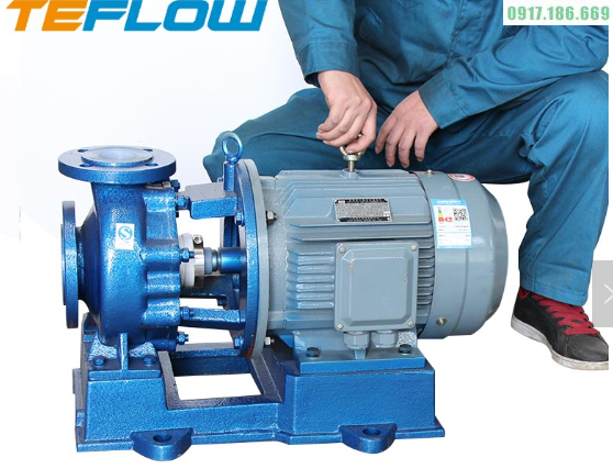 Bơm Hóa Chất Dạng Liền Trục Phớt Teflon IHF65-50-160(D)