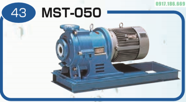 Bơm hóa chất ly tâm dẫn động từ MST0502-4P