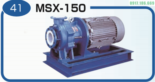 Bơm hóa chất ly tâm dẫn động từ MSX1503-4P
