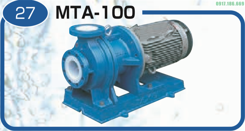 Bơm ly tâm dẫn động từ MTA1004-2P