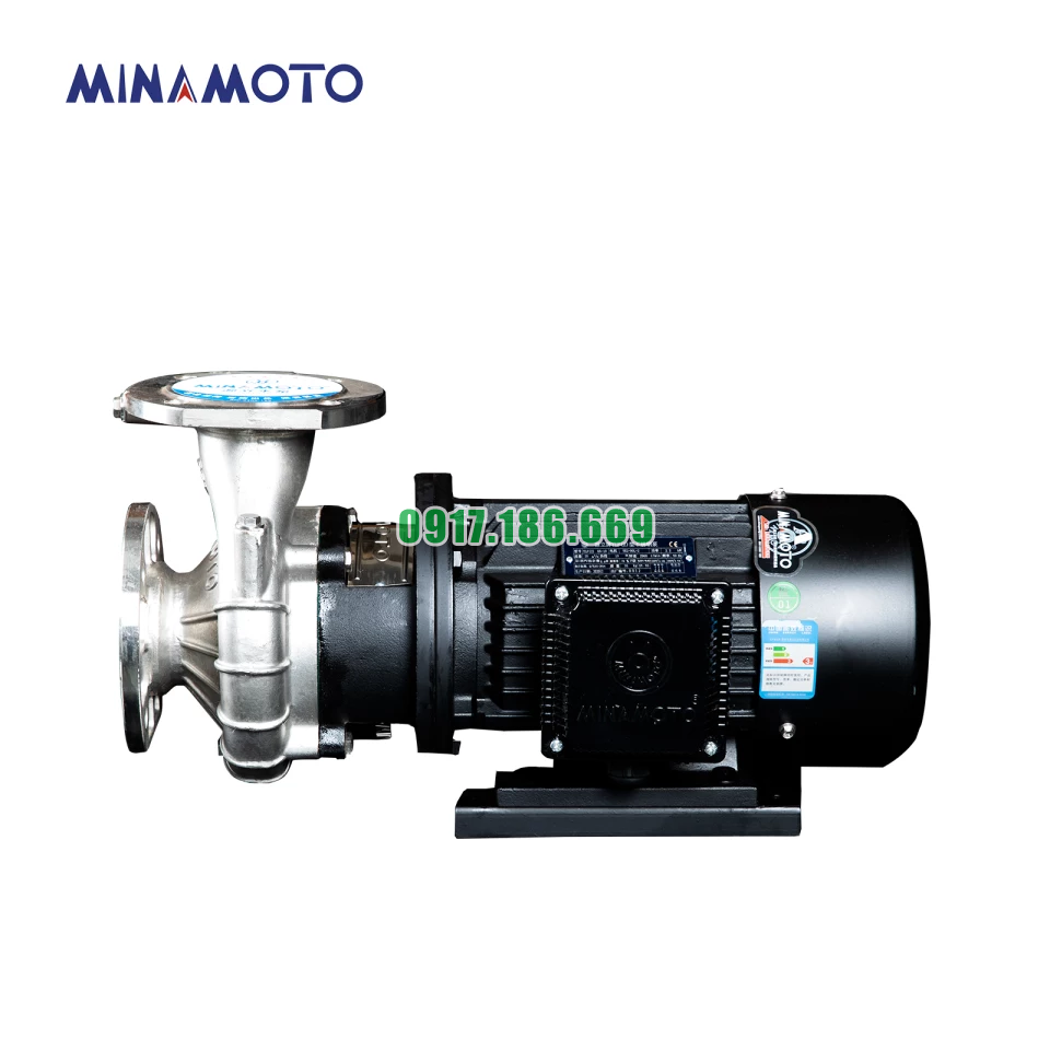 Bơm inox 10m3, 15m3 và 18m3 đẩy cao 18m động cơ 1.5kw