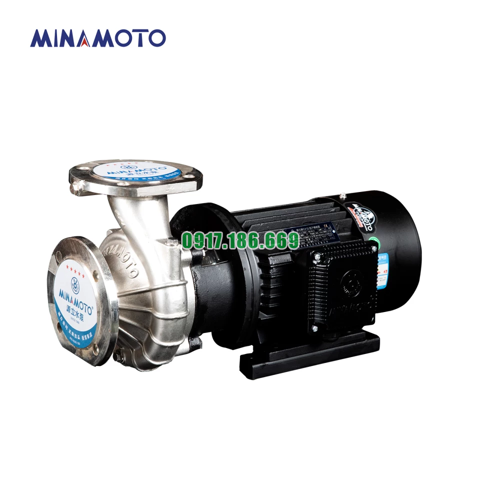 Máy bơm hoá chất thân inox 304 giá rẻ, nhãn hiệu Mina Muto