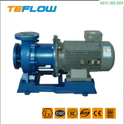 Bơm Hóa Chất Dẫn Động Từ Lót Nhựa 40TMF-80