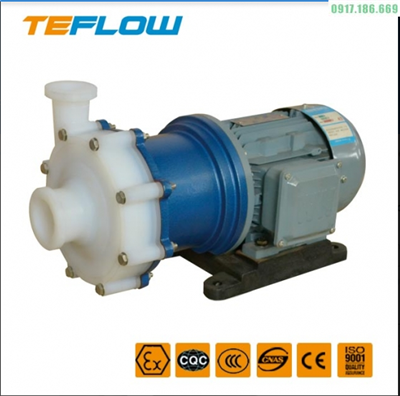 Bơm Hóa Chất Dẫn Động Từ Trục Rời CQB16-12-50F