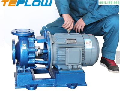 Bơm Hóa Chất Dạng Liền Trục Phớt Teflon IHF65-50-160(D)