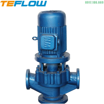 Bơm Hóa Chất Trục Đứng Lót Nhựa 40GDF-20