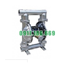 Bơm màng khí nén teflon 3 inch MK80Al - SS/TF/TF/TF thân inox