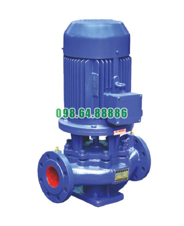 Bơm trục đứng, đồng trục đứng, inline, bơm lùa ISG50-250B, IRG50-250B 7.5kw