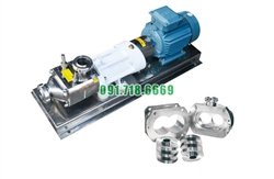 Bơm trục vít đôi vật liệu  inox 304 lưu lượng 30 tấn/giờ FSL-30-150
