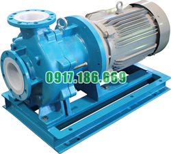 Máy bơm từ lót nhựa PTFE dùng tốc độ động cơ tua chậm 1450 vòng/phút