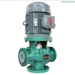 Bơm Hóa Chất Trục Đứng Lót Nhựa 65GDF-32